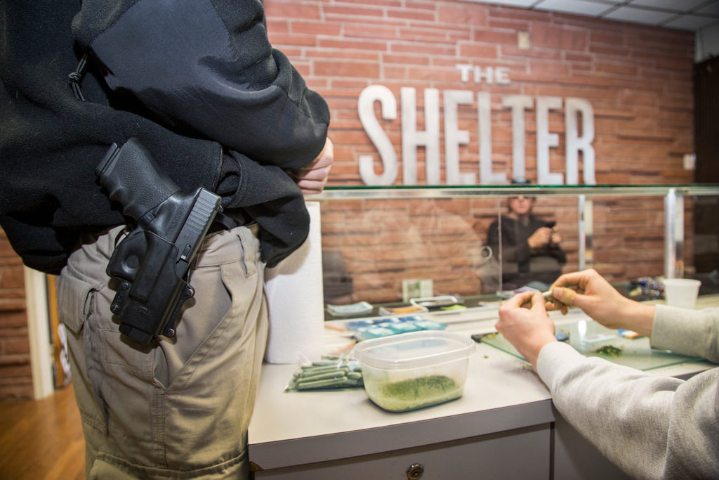 SHOULD DISPENSARY MANAGERS BE ARMED?