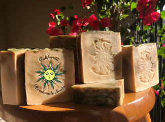 Spirulina & CBD Natural Handcrafted Soap _ California Handmade Soaps