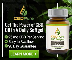 CBDPure CBD Gelcaps Cannabis Oil Gelcaps Learn More